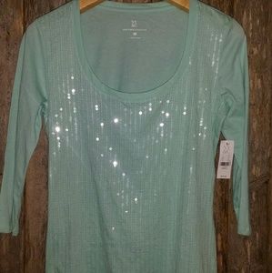 NY & Co. Sequined blouse